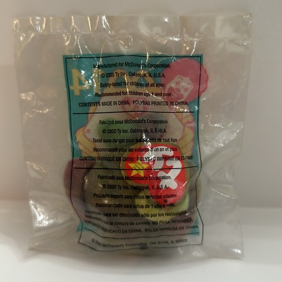 Ty Coral The Fish McDonald’s Beanie Baby - Picture 2 of 3
